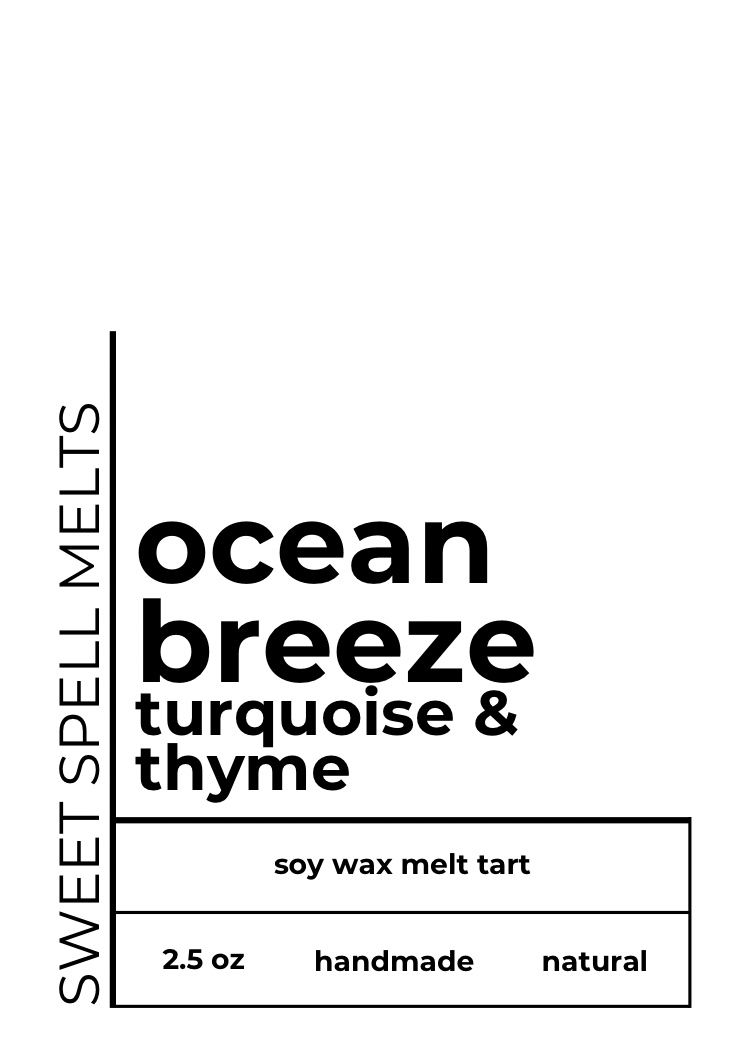 Ocean Breeze Wax Melt 2.5oz